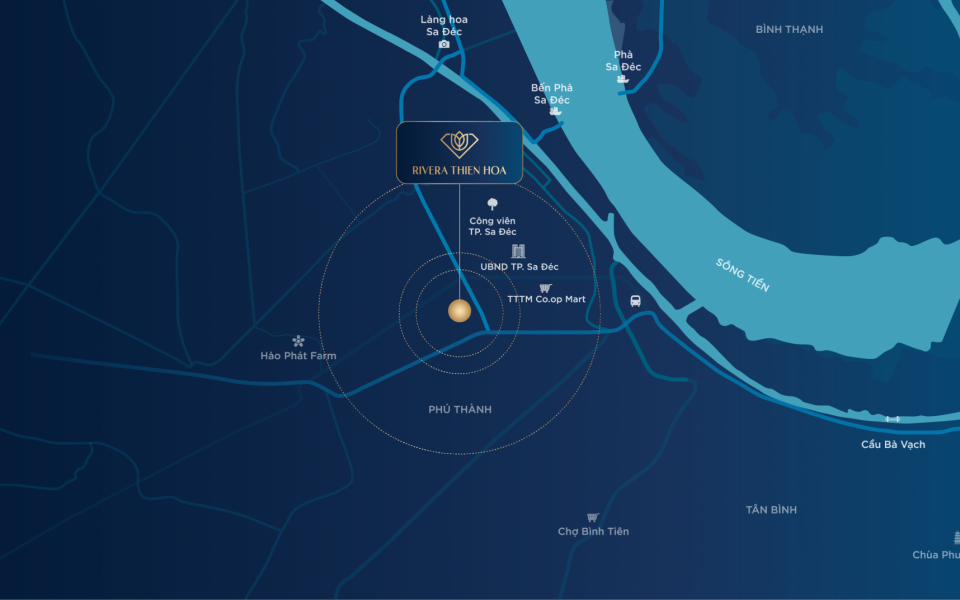 Rivera Thiên Hoa – Sống tinh hoa nơi tâm điểm giao hòa